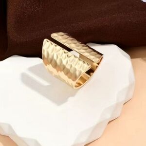 18k gold Plated Stainless steel ring